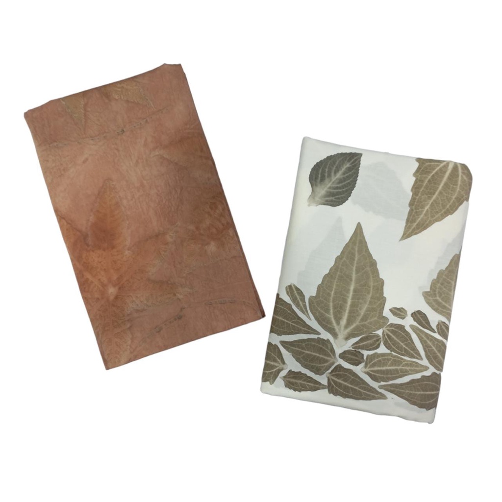 Kain Ecoprint Katun Primisima I Kain batik Ecoprint