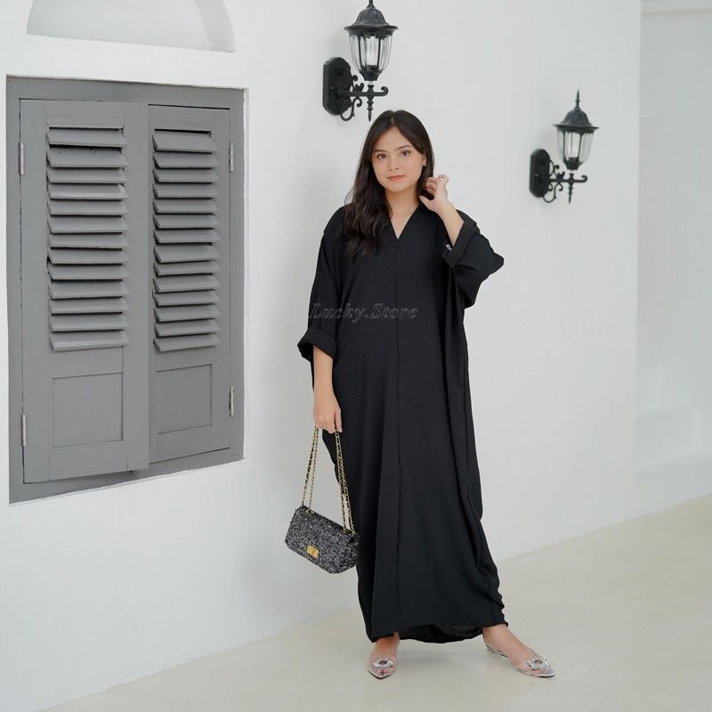 Kaftan Crincle Airflow Gamis Kaftan Crincle Air flow