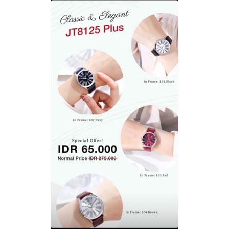 Jam Tangan JT 8125 +