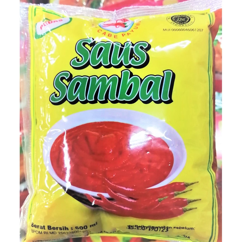 

SAOS Cap Payung Saus Sambal 600ml