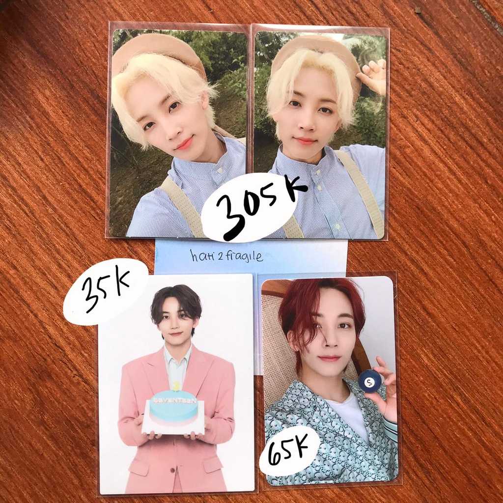 pc tc jeonghan seventeen ( photocard svt trading card baret beret an ode kue hare jp your choice bol