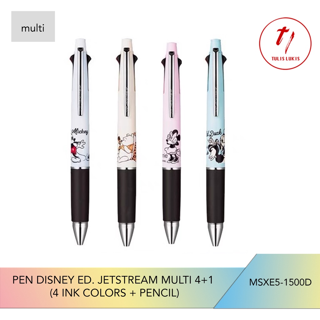 

Uni Jetstream Pen Disney Multi 4&1 (4 pens + 1 pencil) MSXE5-1500D