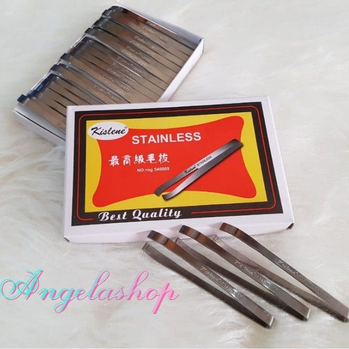 PINSET STAINLESS STEEL isi 20 MURAH/CABUT BULU KETIAK BULU MATA CABUT UBAN MURAH ISI 20 PCS