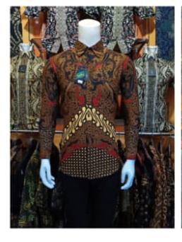 Maura Couple - Sania Ruffle Batik Couple