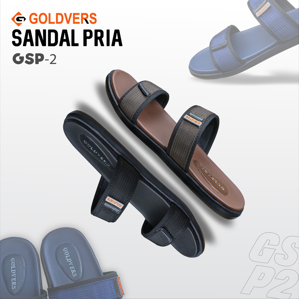 DISTRIBUTOR TAS Sandal Pria Fashion Korea Sandal Casual kekinian Sandal Slop Pria size 39-43