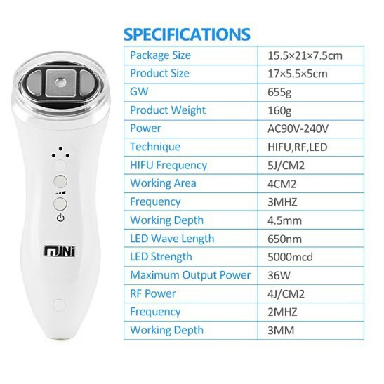 ALAT TERAPI ULTRASONIC MINI HIFU