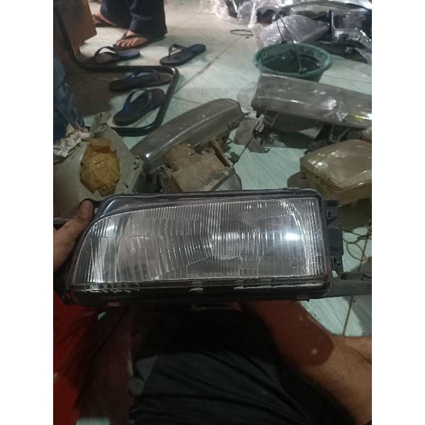 headlamp lampu depan mazda 323 familia 1996-1997-1998-1999