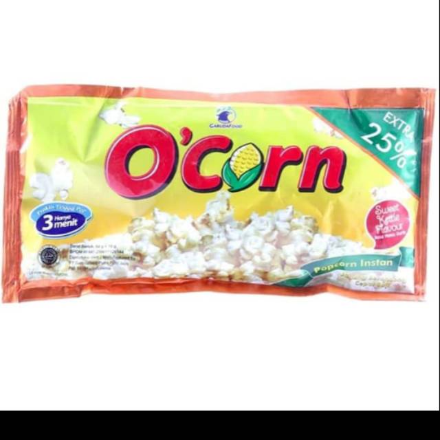 Garuda leo o'corn popcorn instan 64 gram