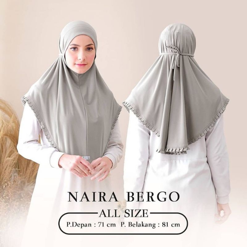 Jilbab Hijab Kerudung Bergo khimar Instan Daily Syari Non Pet Tali Lipit Jersey Rampel Polos Murah