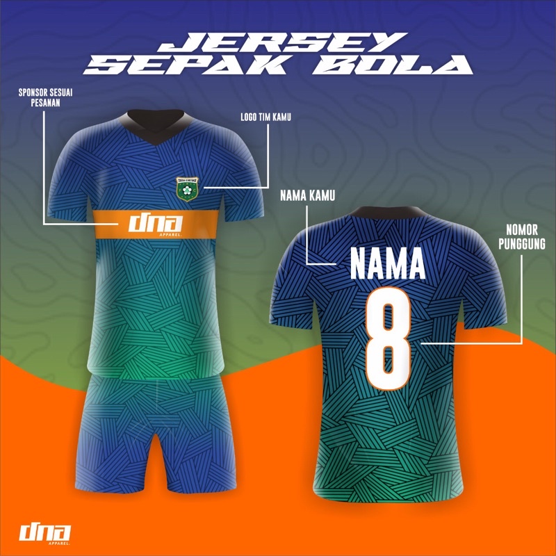 CUSTOM JERSEY SEPAK BOLA FULL PRINT AASAN BAWAHAN