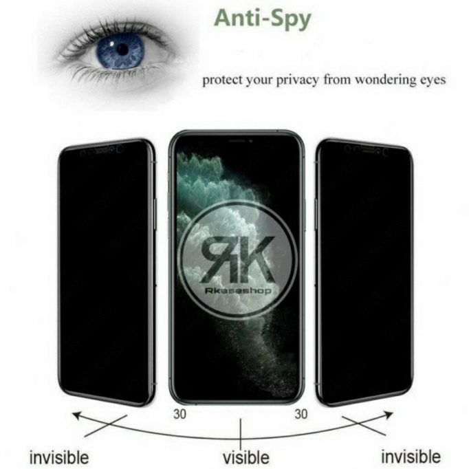 SCREEN PROTECTOR CERAMIC MATTE ANTI SPY IPHONE 12 MINI - FA