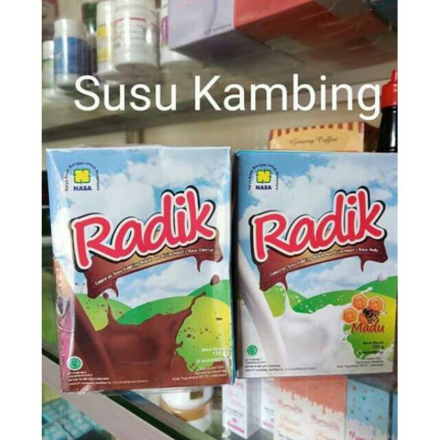 

Natural RADIX nasa. Rasa madu & coklat