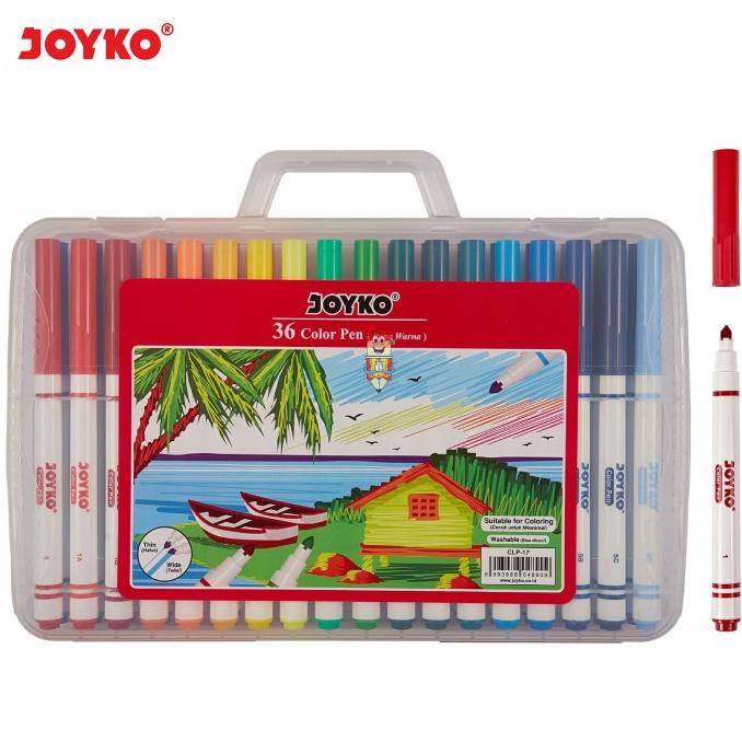 

>>>>>] Color Pen Joyko 36 Color ( Clp-17 )