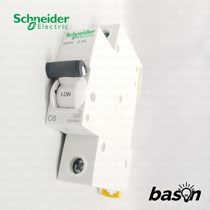 SCHNEIDER Acti9 iK60N MCB 1P-C6 230V - A9K27106