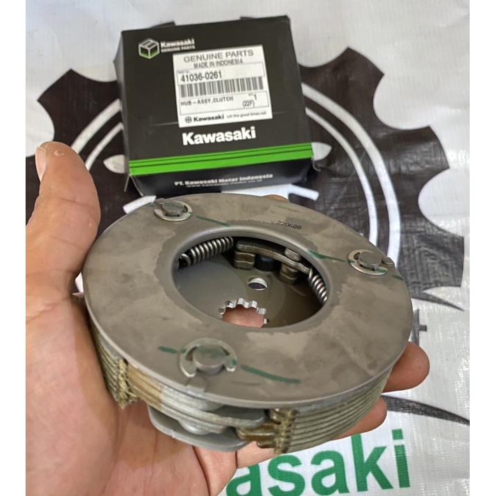 KAMPAS GANDA KAMPAS KOPLING GANDA KAWASAKI ATHLETE BLITZ ZX130 EDGE ORIGINAL