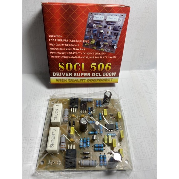 DRIVER OCL 506 FIBER SUPER OCL KIT