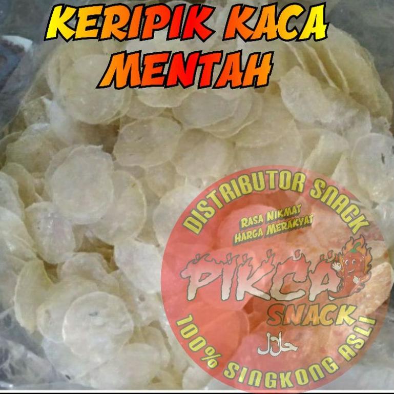 

9.9 PIKCA SNACK Keripik kaca Mentah 1 kg .,.,