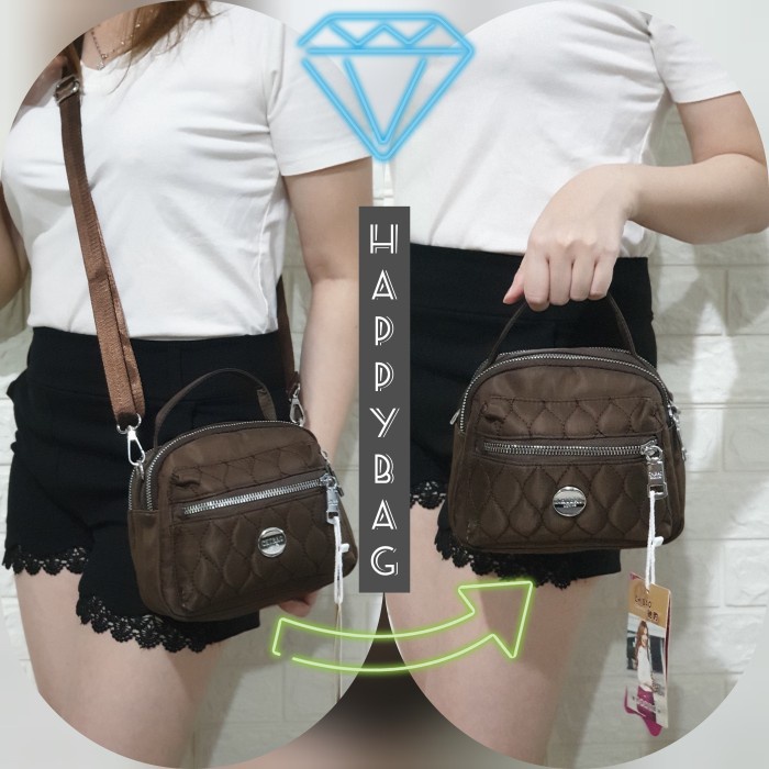 tas wanita TAS WANITA CHIBAO BORDIR 2in1 Selempang n Jinjing CB501 3res - Biru tas bahu import sling