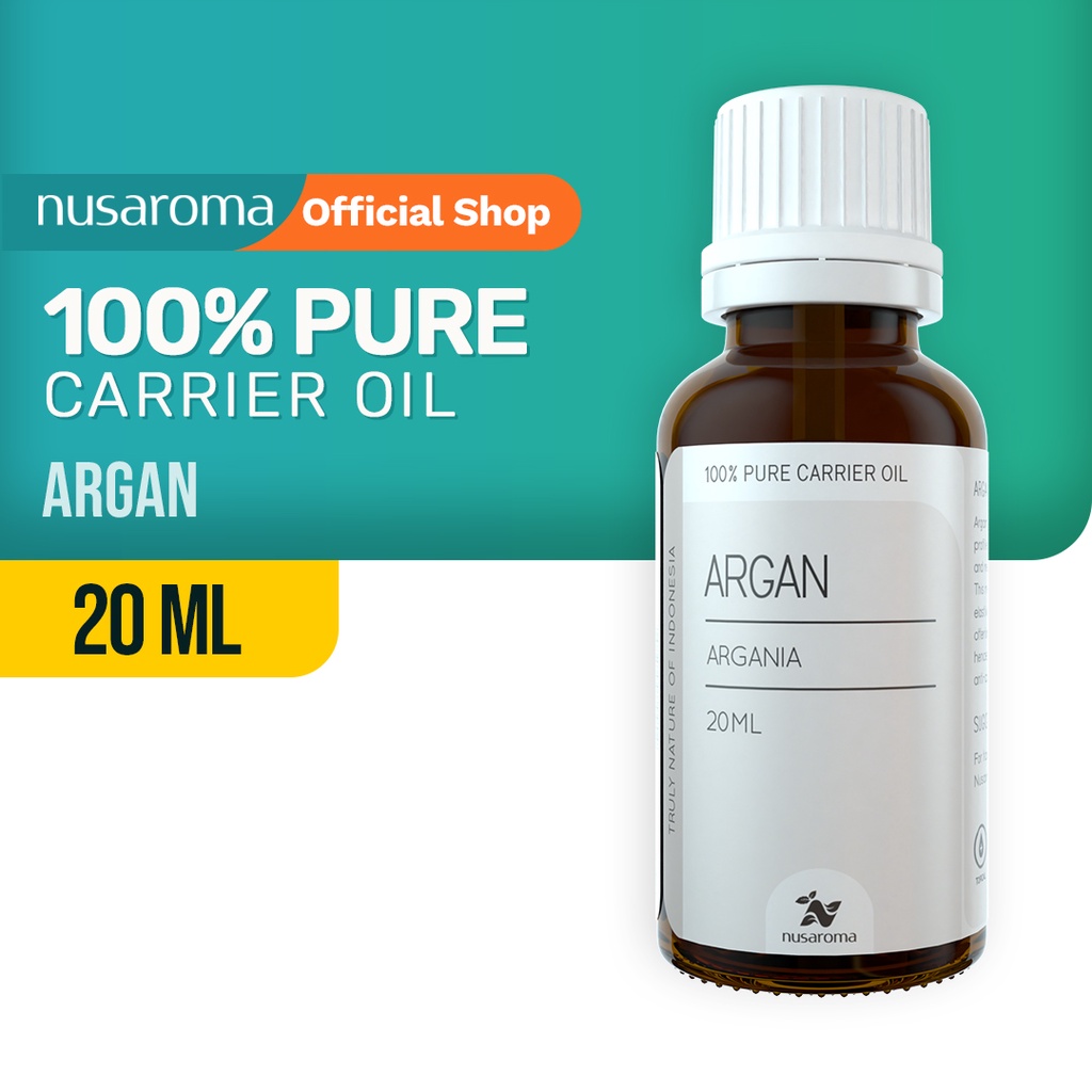 20ml Argan Oil | Minyak Argan by Nusaroma Carrier Oil Pure and Natur