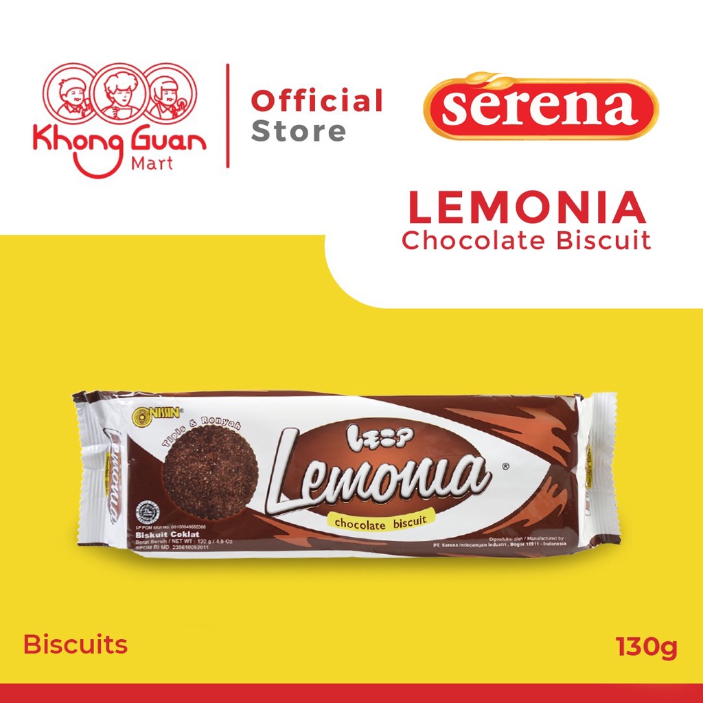 

NISSIN Lemonia Chocolate Biscuit Pack 130 Gram