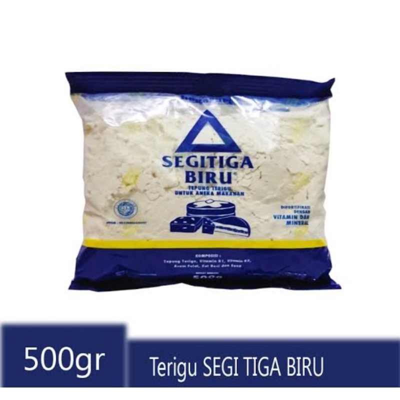 

Tepung segitiga biru kemasan 500 gram
