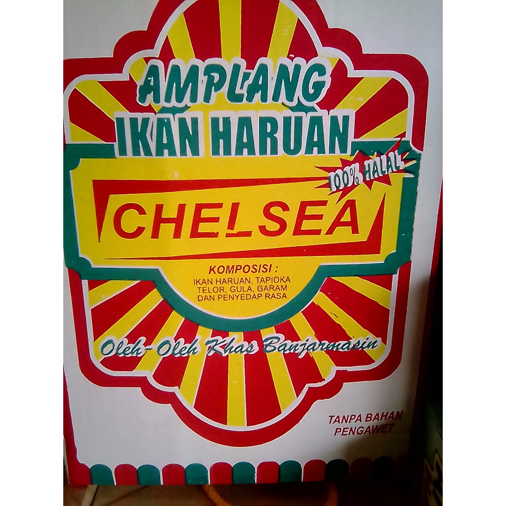 

Kerupuk Amplang Ikan Haruan Chelsea Khas Kalimantan 1 Box