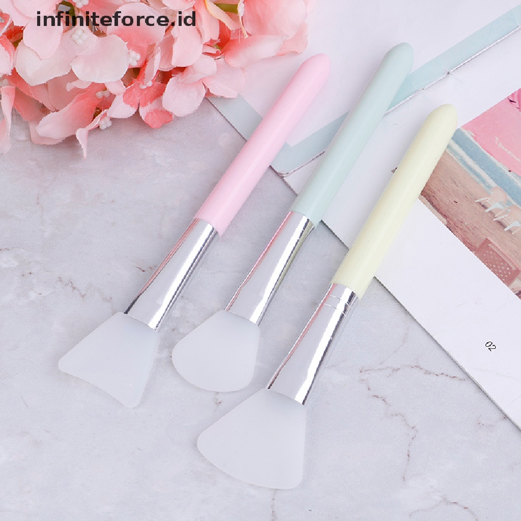 Infiniteforce.id 1pc Brush Silikon Untuk Masker Lumpur Wanita