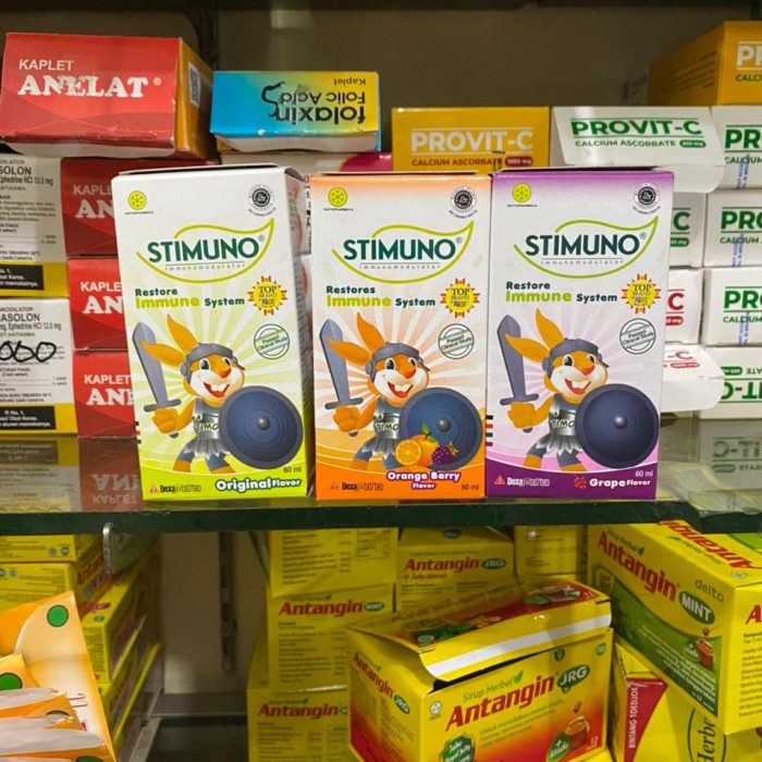 Anak-Vitamin- Stimuno Anak - Original -Vitamin-Anak 750 Vitamin-Multivitamin-Kesehatan