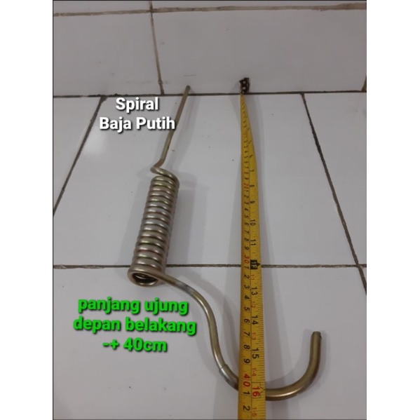 coil pipa alat mesin Fogging mini spiral panjang