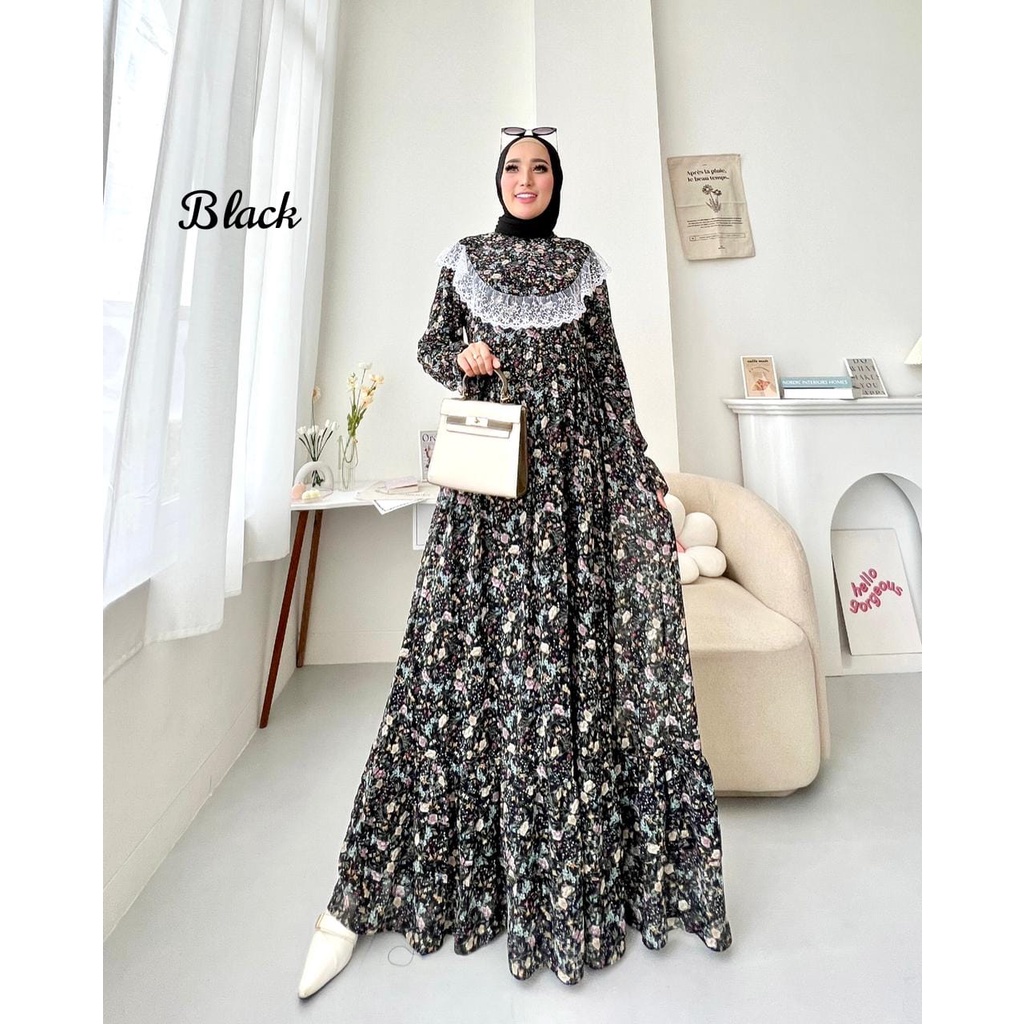 Original GLAMZ Dress Ifana 2 / Fashion Muslim Gamis