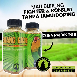 Pakan Super Konslet Sempati Milet Racikan Burung Lovebird Love Bird Lomba Spontan Fighter Gacor Sprk Shopee Indonesia