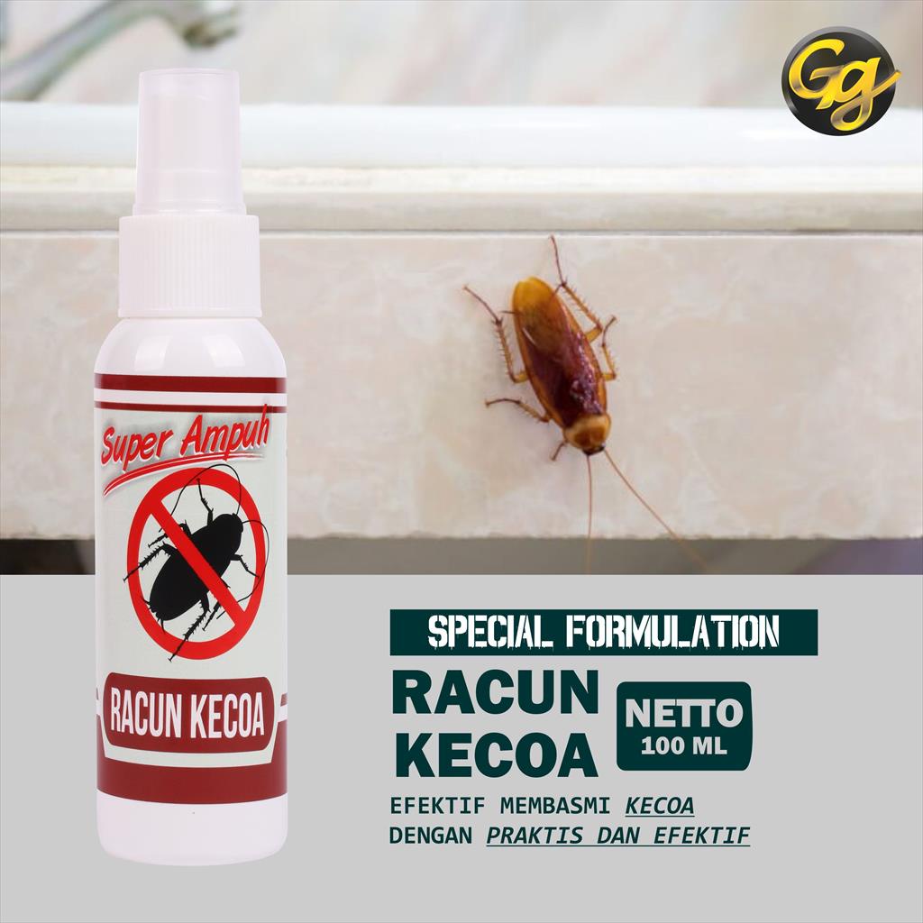 GUN KILLER PEMBASMI KECOAK 100 ML INSEKTISIDA