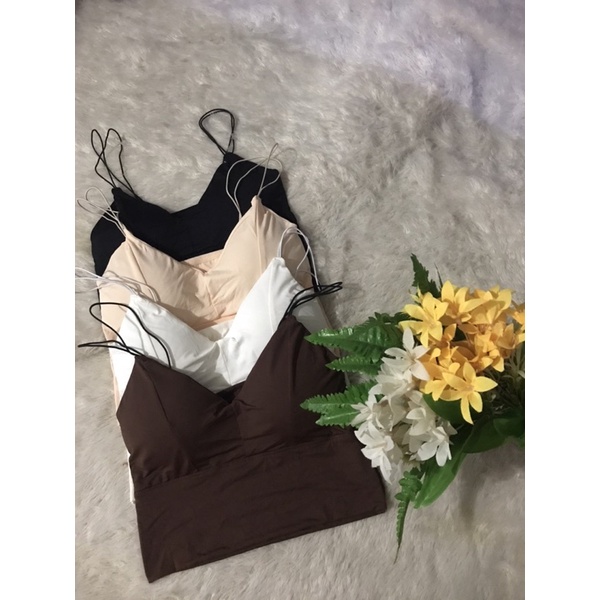 TANKTOP/ SPORT BRA SATIN 2 TALI