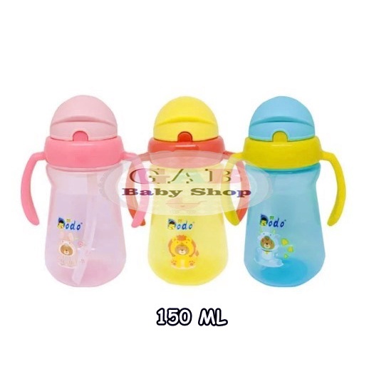 Botol Minum Anak Sedotan Dodo / Botol Minum Training Cup Dodo Animal Karakter 350ml