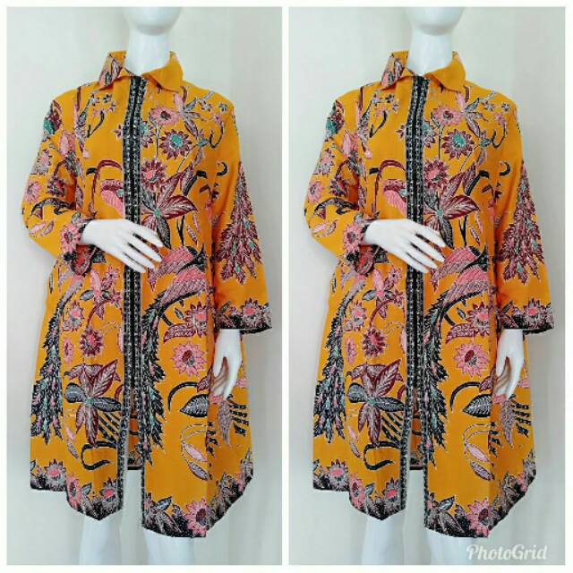 batik tunik pekalongan motif terbaru