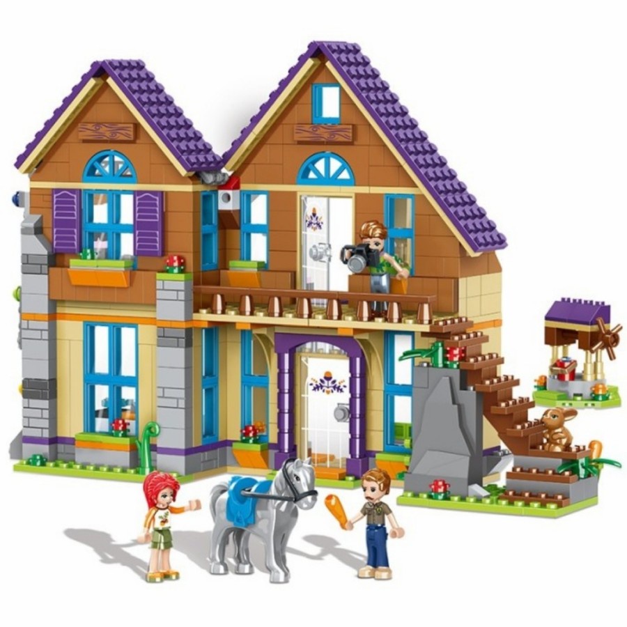 Lego Block Rumah Perkumpulan Girls Club 2 Tingkat
