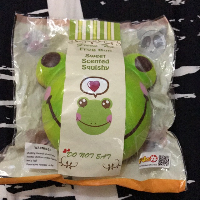 Jumbo animal bun frog
