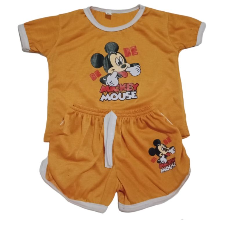 Lover.Fashion,Setelan Anak Playfull Karakter Mickey 1-3 Tahun