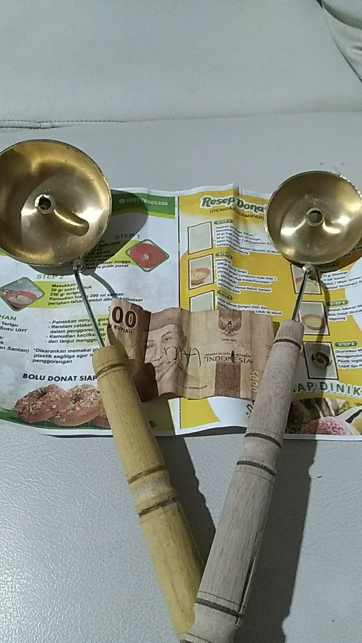 Premium  Paket Cetakan Donat Kuningan  (anti Lengket)