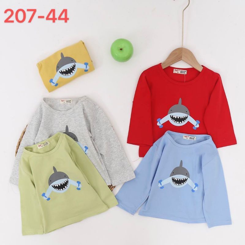 Kaos Import Anak LAKI LAKI 1-4 Tahun Kaos Lengan Panjang Anak Import Murah