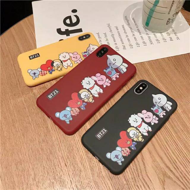 Vivo Y71 V15 V5 V5s Y91 Y93 Y95 Y17 Y15 2019 Y91C Y81 Y12 Softcase case BTS BT21 kpop