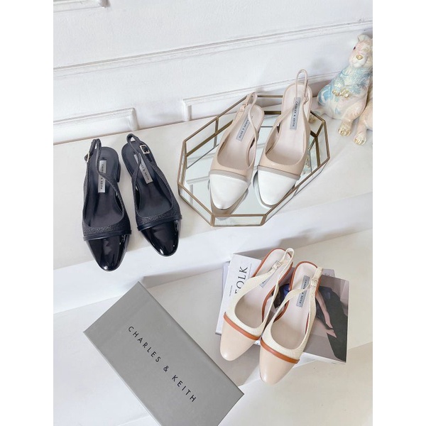 Sepatu Wanita CK 476 Heels Sepatu Slop Hak Tinggi