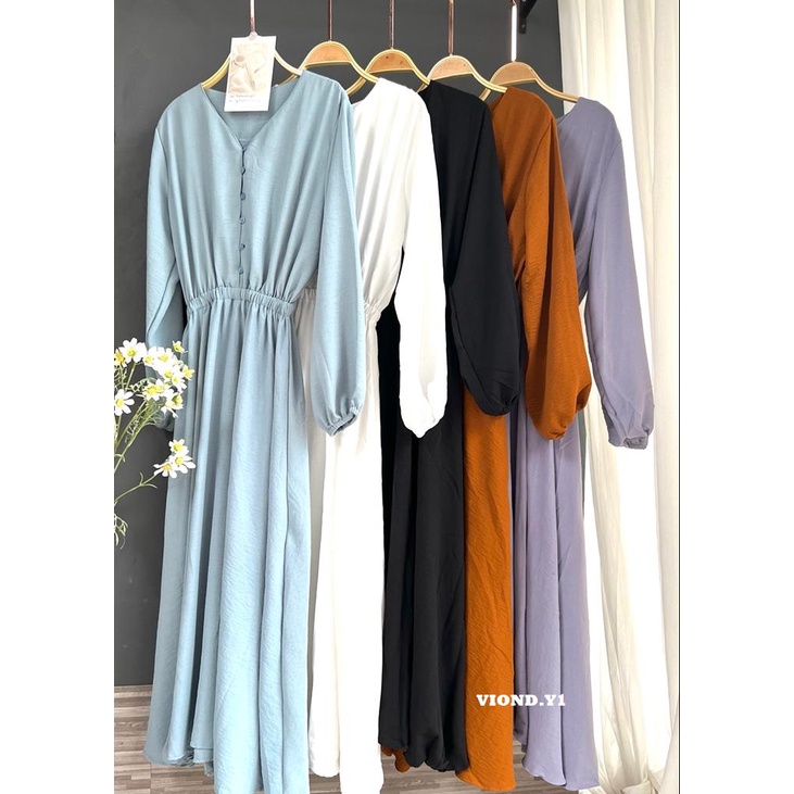 Dress Longdres / Tunic Fashion Korean / Maxi korea bahan kringkel premium