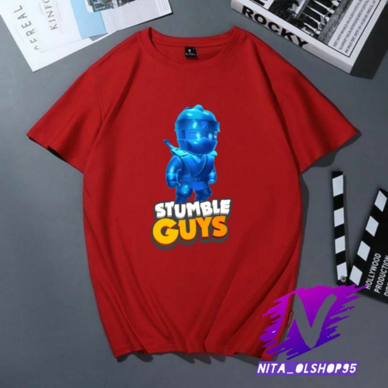 kaos stumble guys baju kaos anak stumble guys epic