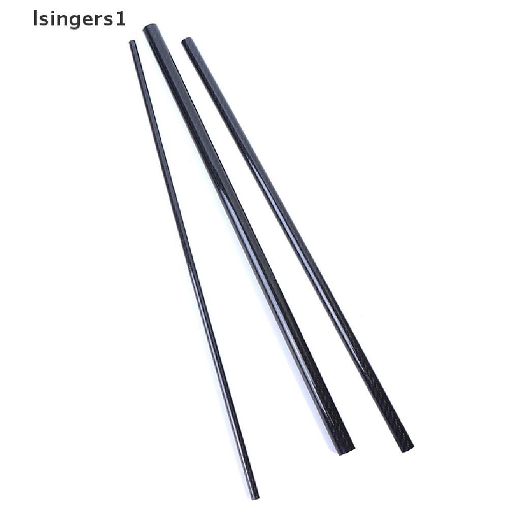 Lsingers1 1pc Tabung Karbon Fiber Panjang 500mm Diameter 8-18mm Untuk RC Pesawat Terbang