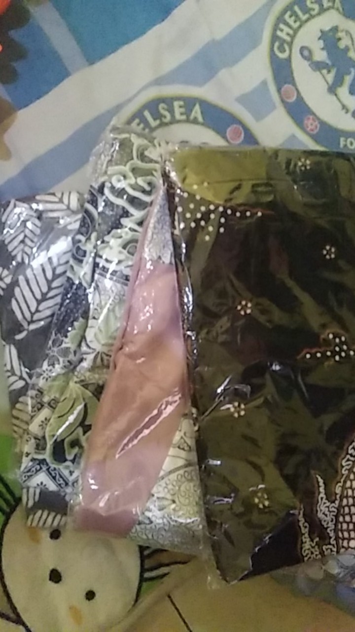 M-l-xl-xxl Batik Tunik Wanita Asj Sa Hrb026 Kenongo Pekalongan Sogan Tulis