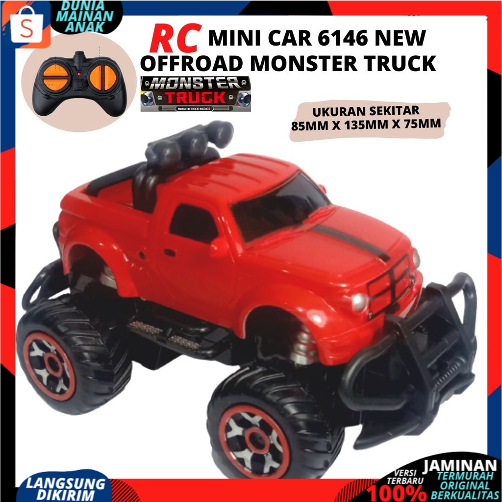 Mobil Remote Control RC Car 6146 New Version  Model SUV dan Jeep Remot Kontrol  Unik Tahan Banting