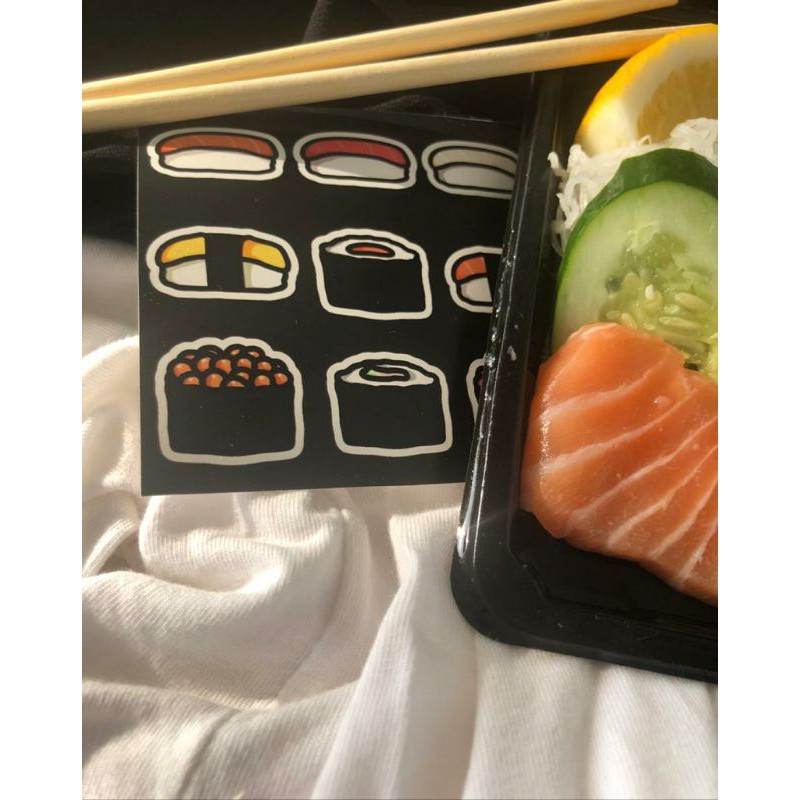 

Sushi Dinner!Cute stickers - Sticker lucu (Kiss cut)