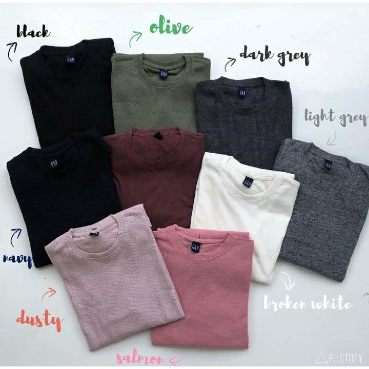 Kaos Polos Merk GAP