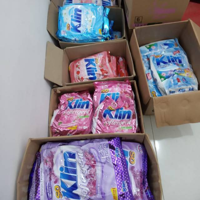 Soklin softergent 770 gr PIRING TIDAK DIKIRIM | DAIA 800GR | RINSO 770GR